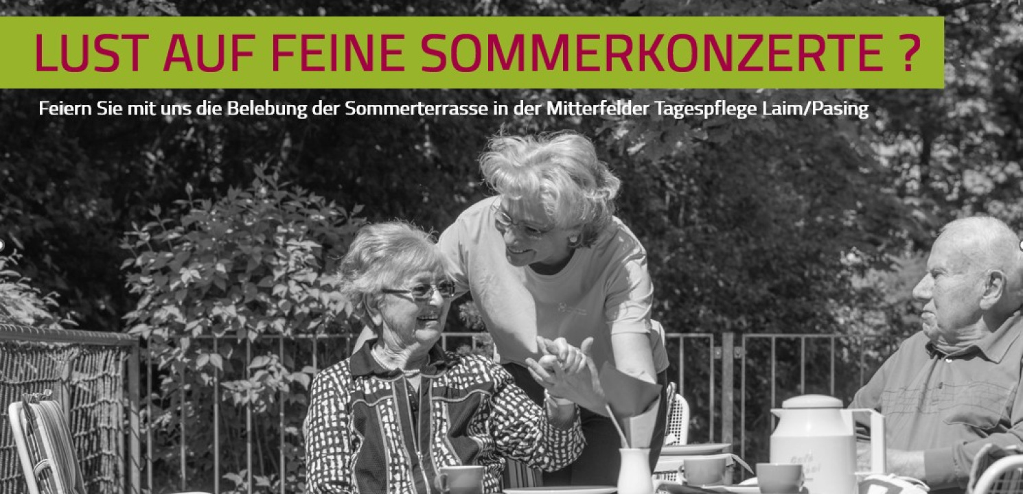 Sommerkonzerte Plakat