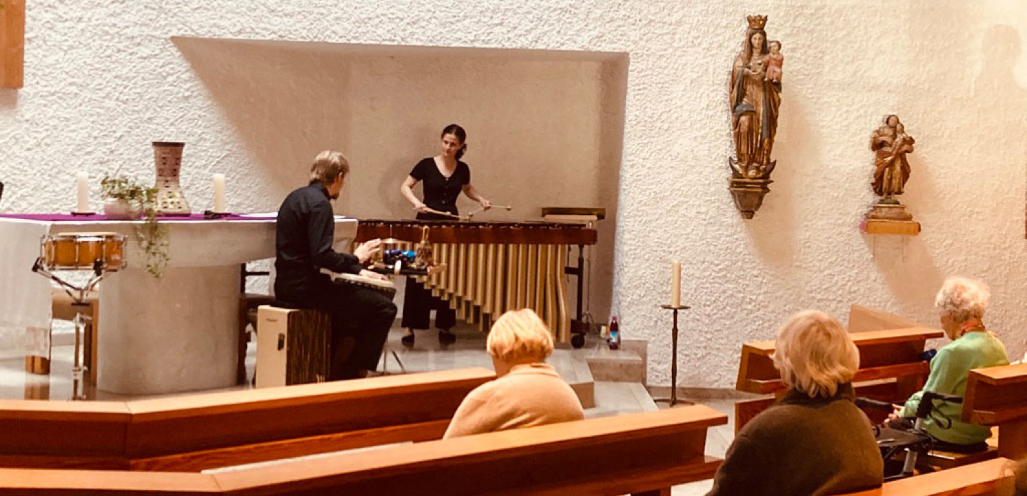 Maribma Konzert in der Mitterfeldstraße