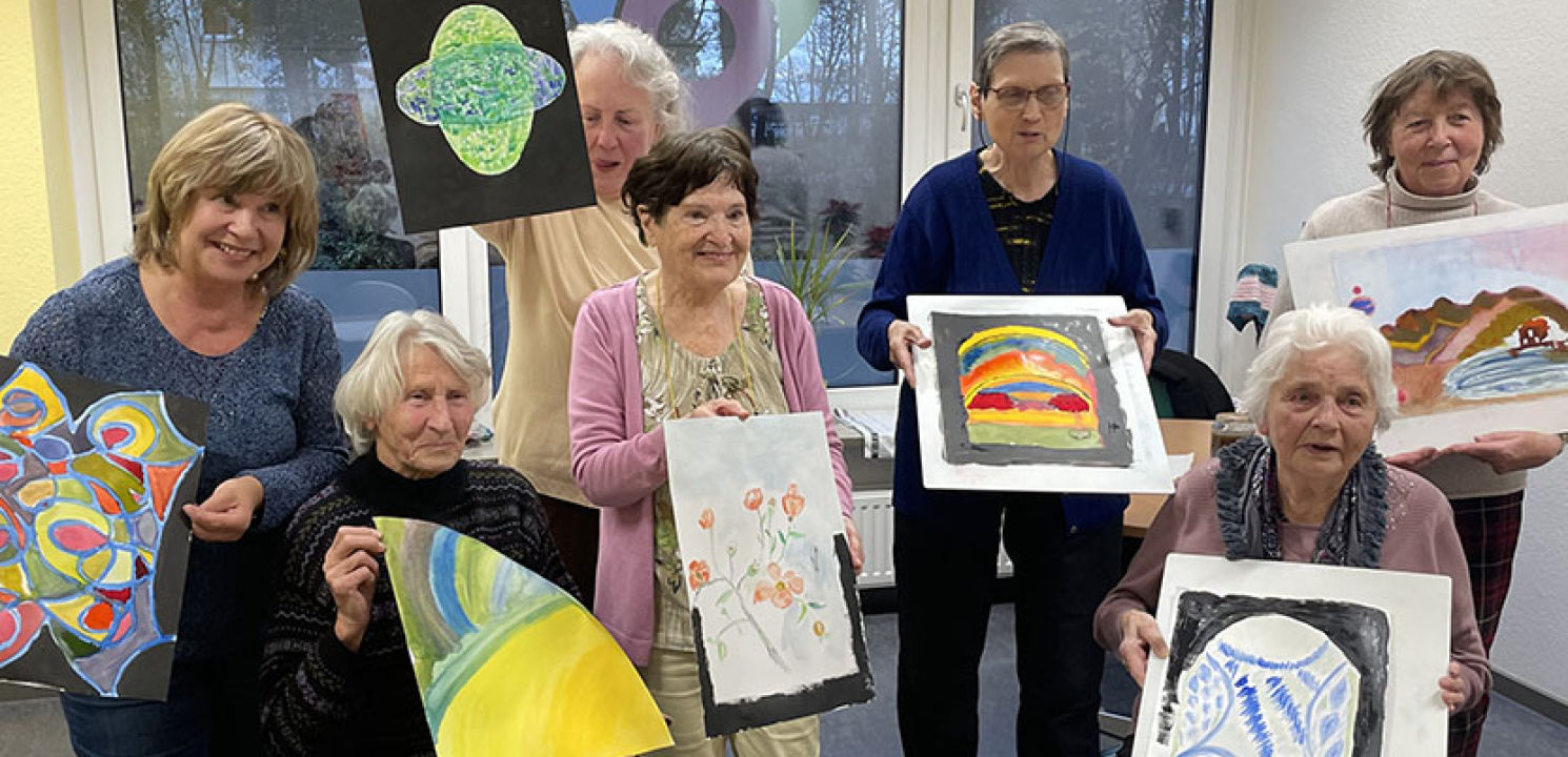 Seniorinnen Malen