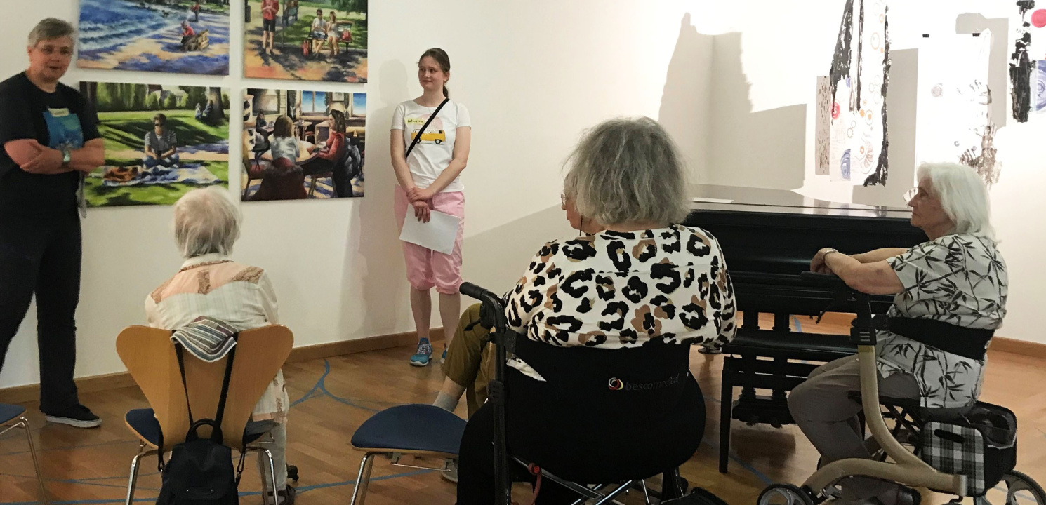 Malausflug in die LMU